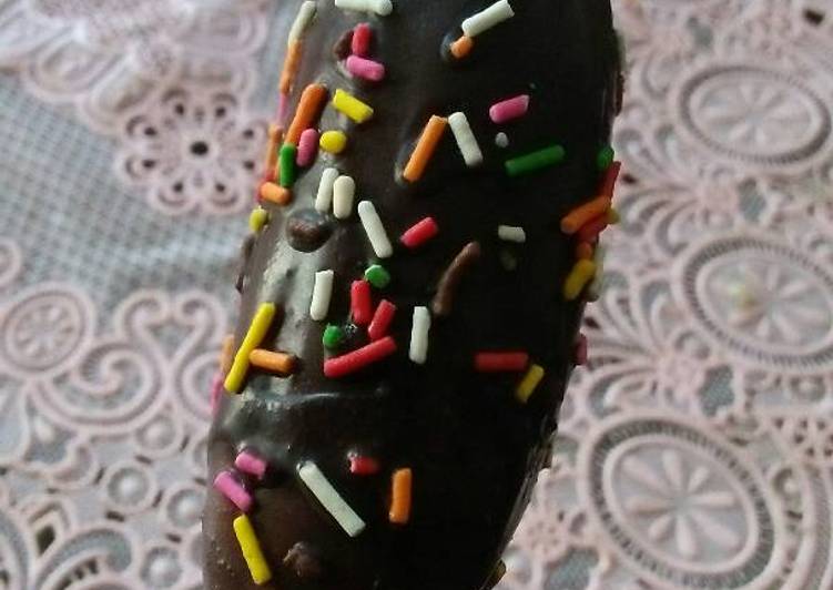 Es kul kul pisang cokelat 😊