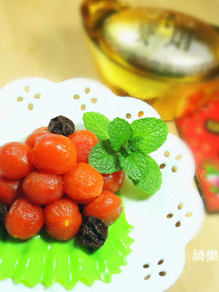 桂花話梅醃漬蕃茄 的食譜成品照片