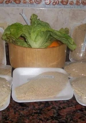 Una foto de Pechugas de pollo rellenas
