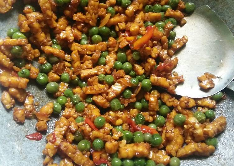 Resep Oreg tempe leunca yang Lezat