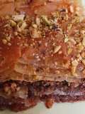 Baklava with Pistachios, Almonds, and Walnuts