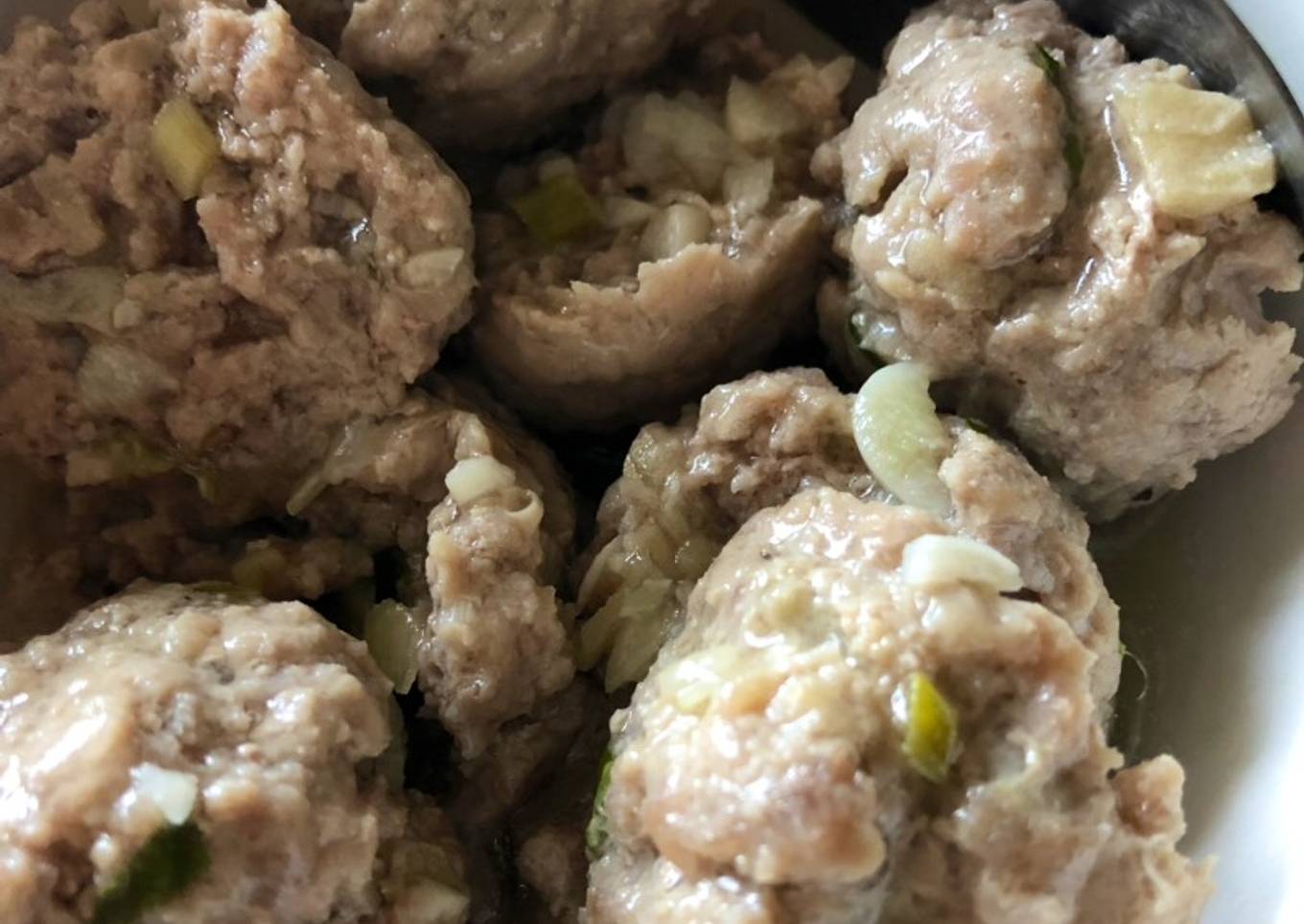 Pork Meatballs - Banh Mi Style Filling
