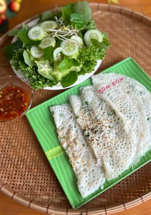Hình của món Bánh Xèo Vỏ Bình Định.