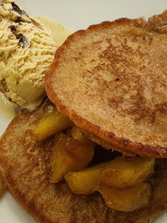 Una foto de Postre (Apple Pancake)