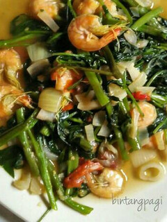 Foto resep Tumis Kangkung Udang
