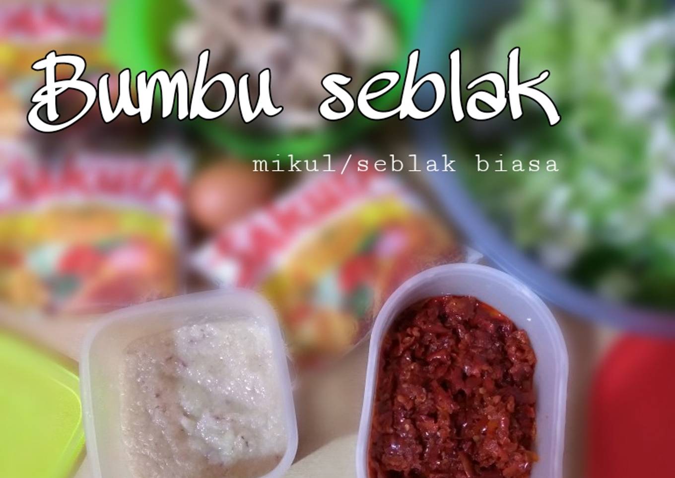 #bumbu seblak mikul/biasa