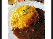 A picture of chicken omelette