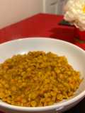 Yellow split pea with veggies
