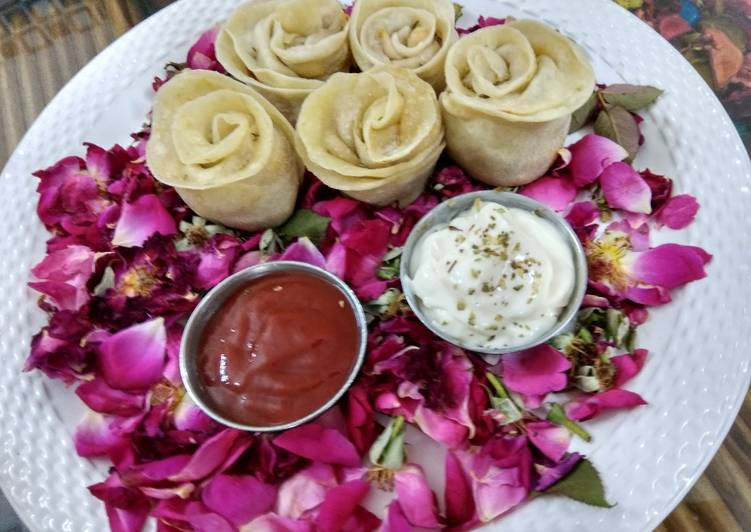 Recipe of Favorite Suji rose momos