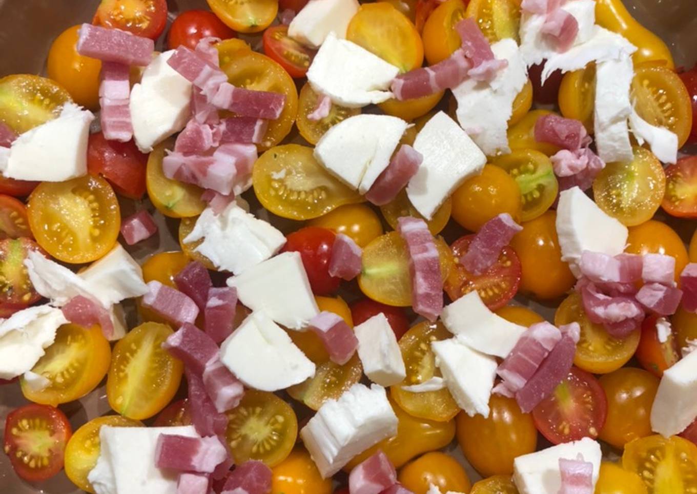 Clafoutis tomates cerises