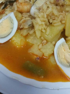 Una foto de Patatillas con arroz