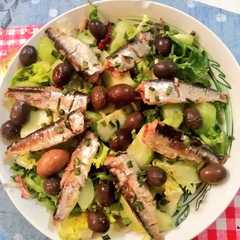 Una foto de Ensalada cetogénica