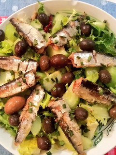 Una foto de Ensalada cetogénica