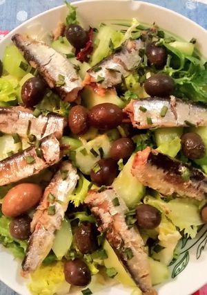Una foto de Ensalada cetogénica