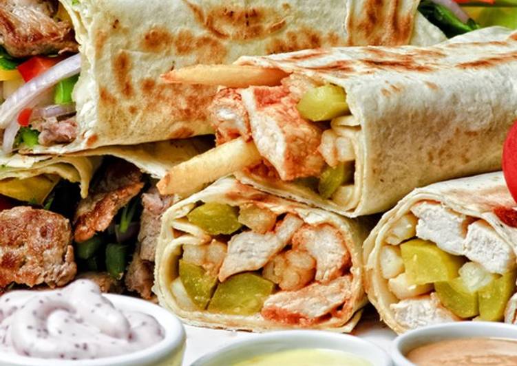 شاورما دجاج منال العالم