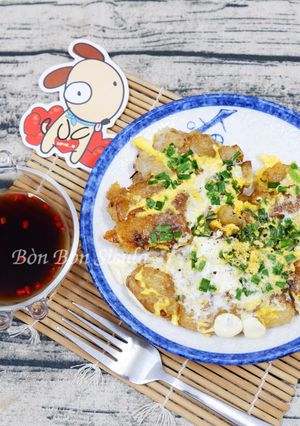 Hình của món Bột Chiên Khoai Môn.