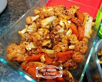 The New Way Make Recipe Spicy roasted cauliflower  Delicious Nutritious