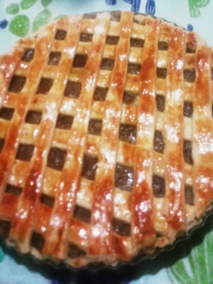 Una foto de Kuchen de manzana