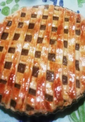 Una foto de Kuchen de manzana