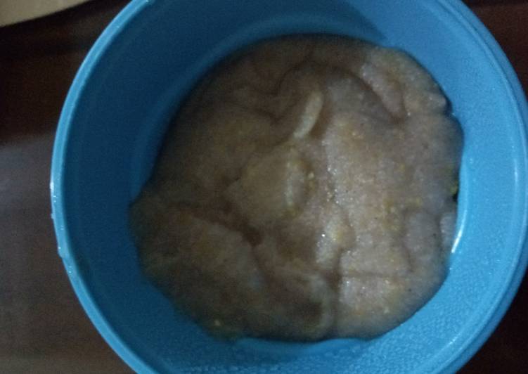 Rahasia Membuat MPasi 6M Bubur Gasol MerPut Jagung Wortel yang Renyah