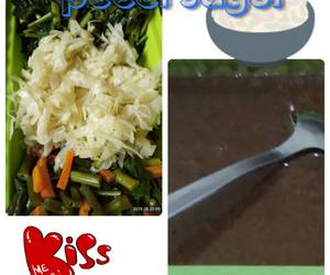 Fresh, Menyajikan Pecel sayur Enak Sederhana