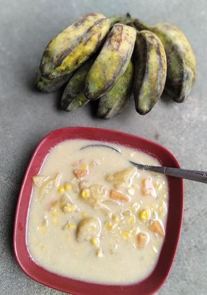 Foto resep Kolak 🍌🌽🍠 Fiber Creme