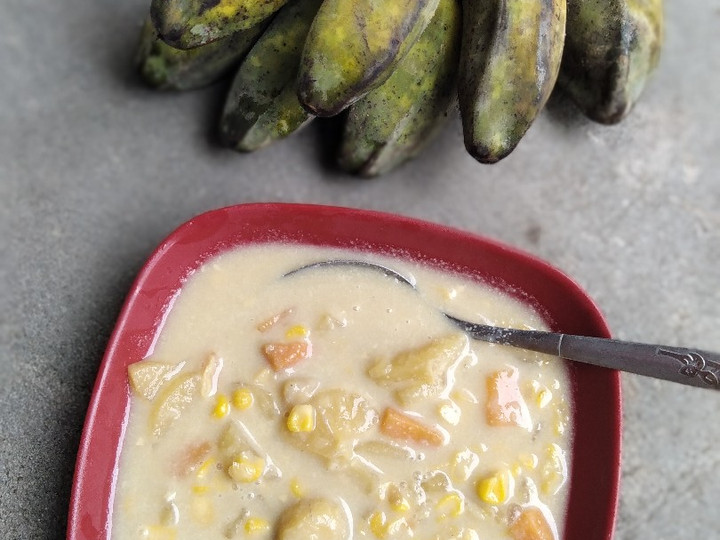 Resep Kolak 🍌🌽🍠 Fiber Creme, Lezat