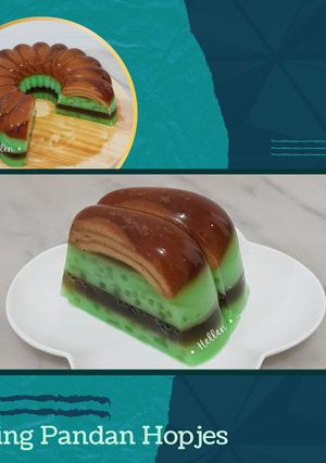 Foto resep Puding Pandan Hopjes