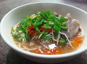 Hình của món Canh chua cá bóp.