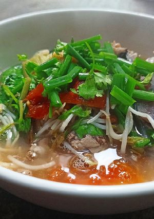 Hình của món Canh chua cá bóp.