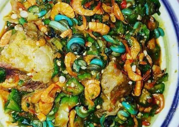 Recipe of Awsome Okro with periwrinkle Cooking Basics for Newbies