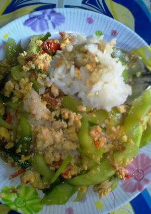 รูปของ ผัดไข่ใส่แตงกวา