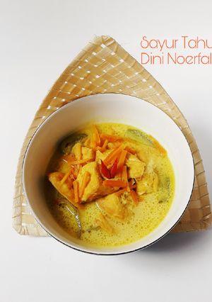 Foto resep Sayur Tahu Wortel 💛🥕
