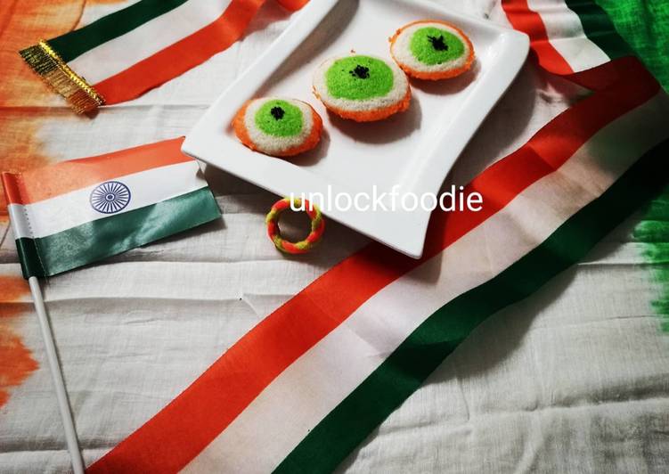 Recipe of Quick Tricolour Idli