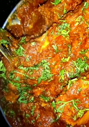 A picture of Chicken Bhuna Masala.