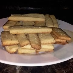 Short bread cookies A picture of Short bread cookies.