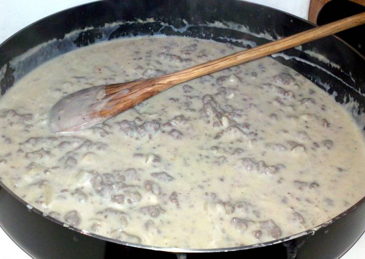 How to Prepare Speedy Hamburger Gravy