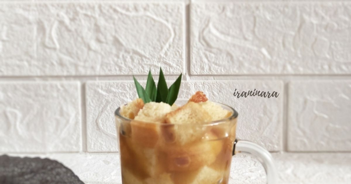 Wedang Roti Cup Resep Wedang Roti oleh irani nara - Cookpad