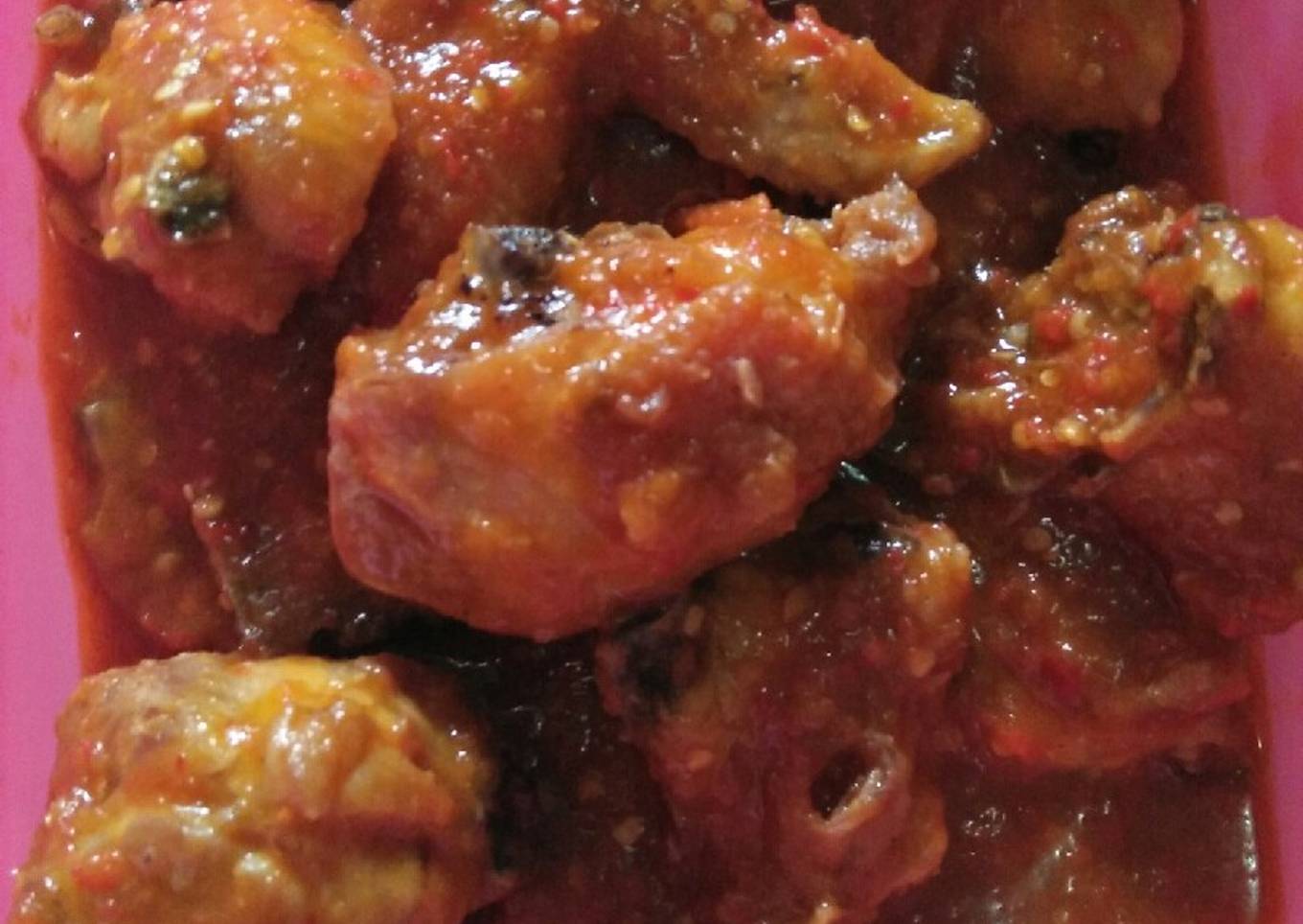 Ayam Balado pedas