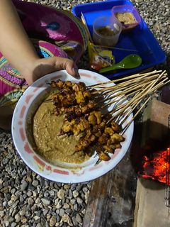 Foto resep Sate ayam kuah kacang