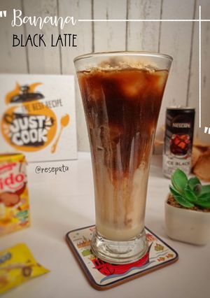 Foto resep Banana Black Latte