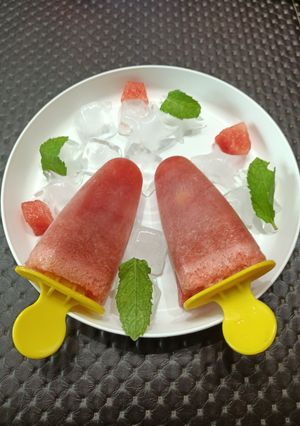 A picture of Watermelon Popsicle.