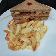 A picture of Potato Toast.