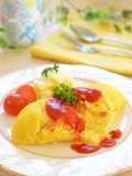 10-Minute Cheesy Omurice