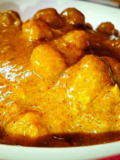 A picture of Chickpea and Chicken Nepali Curry.