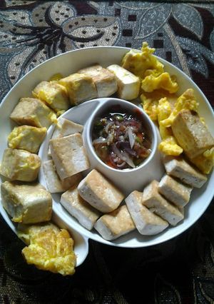 A picture of Tofu (awara).