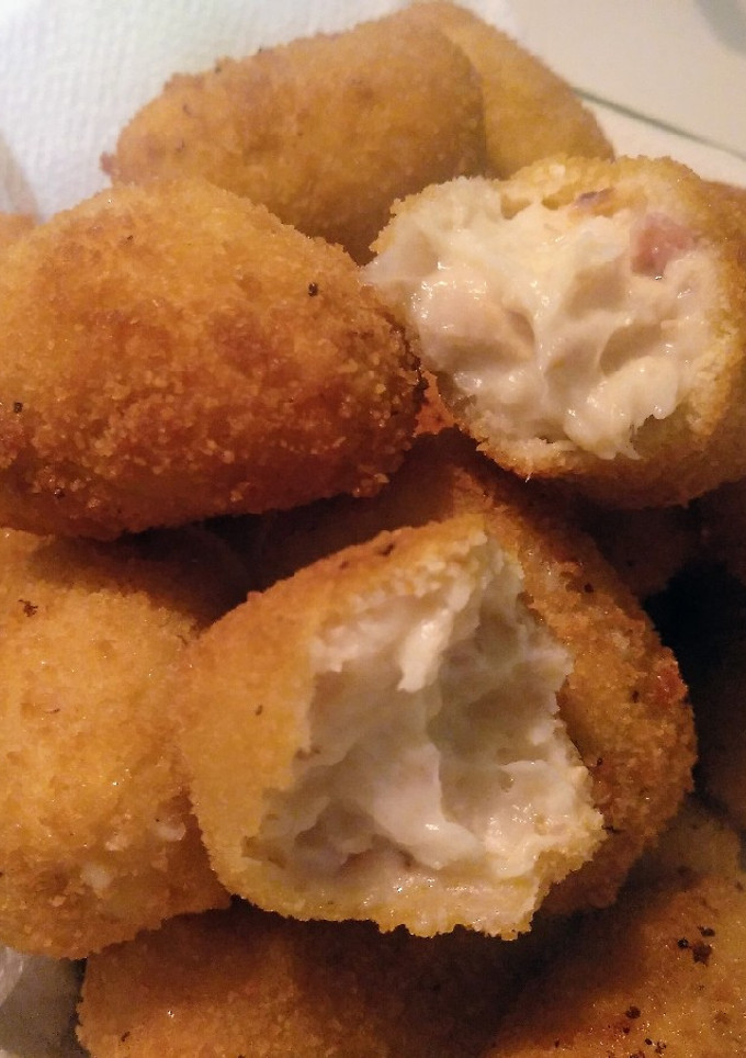 Una foto de Croquetas de pollo y jamón