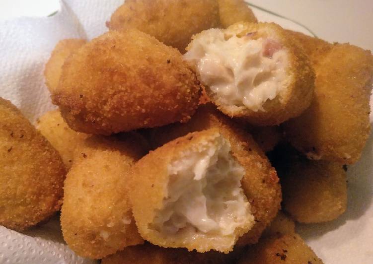 Croquetas de pollo y jamón