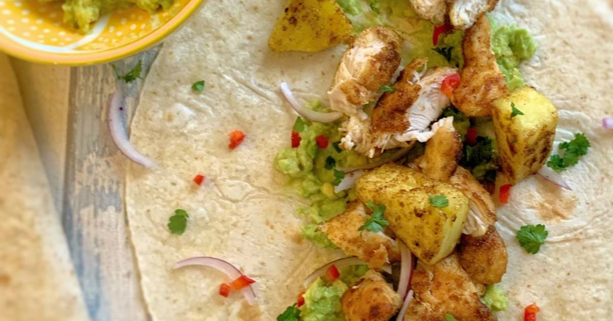 Crispy Crispy Chicken with Avocado Recipe by Emilys Home Cooked Kitchen