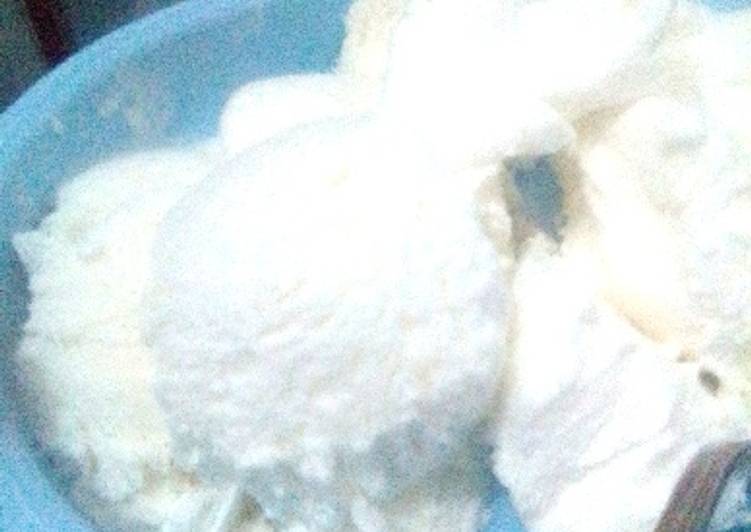 Resep Ice cream durian ala ala aku yaahh.. Lembut &amp; lumer binggo lochh yang Lezat Sekali